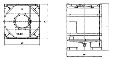 液体危険物用コンテナ構造図